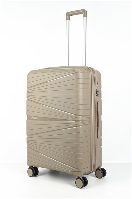Чемодан Mironpan M Бежевый